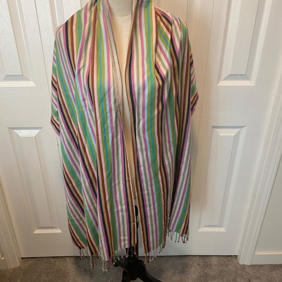 Jacob striped scarf - Picture 2 of 7